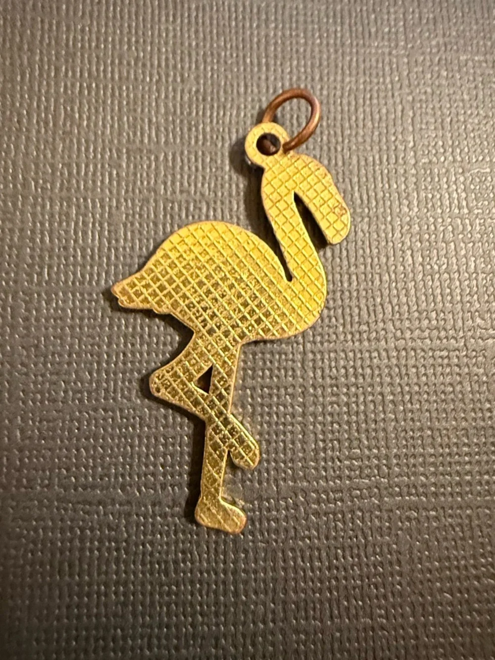 Flamingo charm